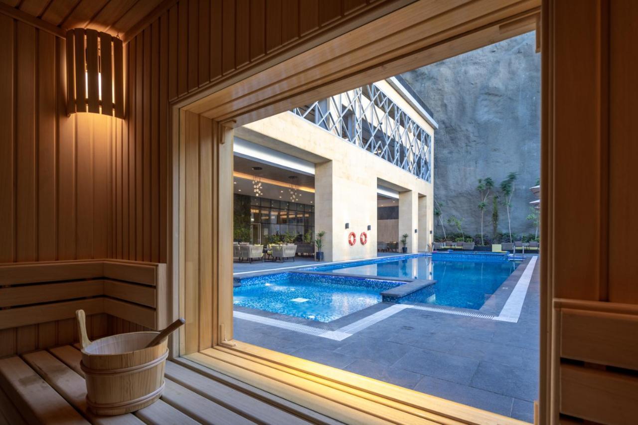 אפרטהוטל Citadines אבהא מראה חיצוני תמונה The swimming pool at the hotel
